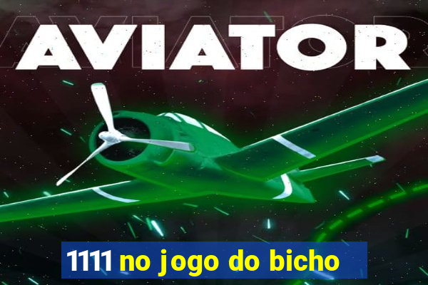 1111 no jogo do bicho